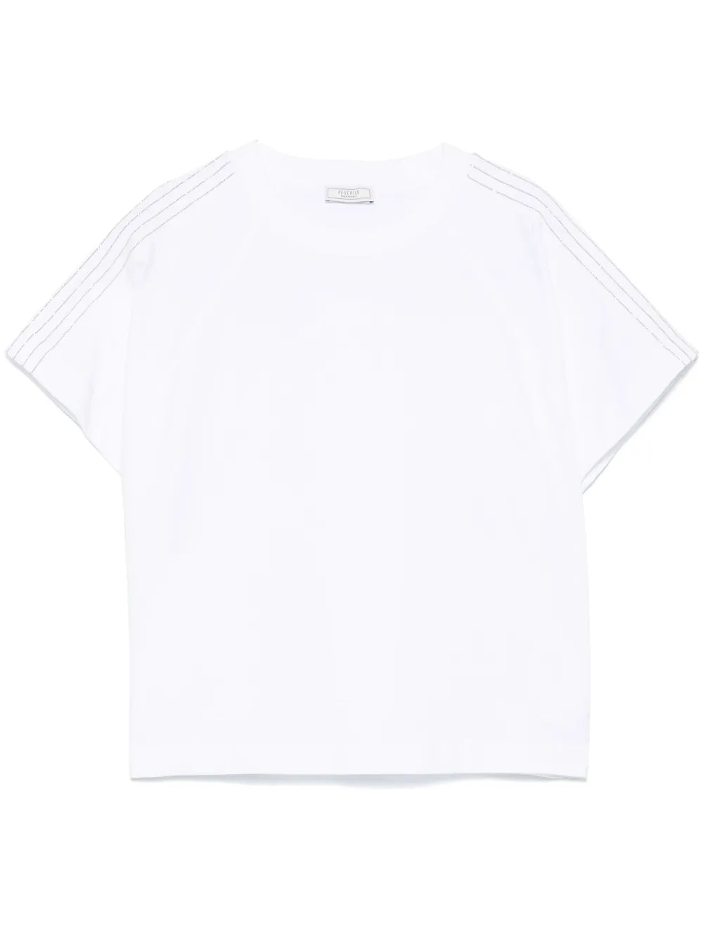 Ball Chain-Detailed T-Shirt