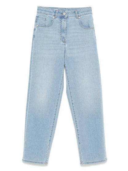 Logo-Patch Jeans