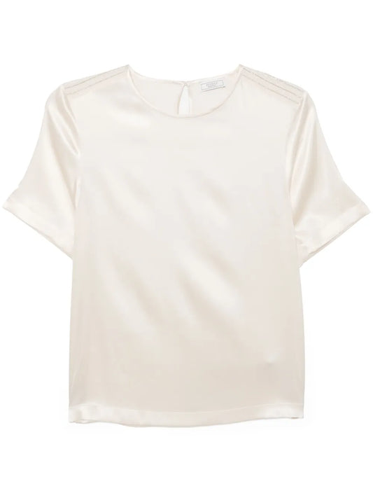 Bead-Embellished Blouse