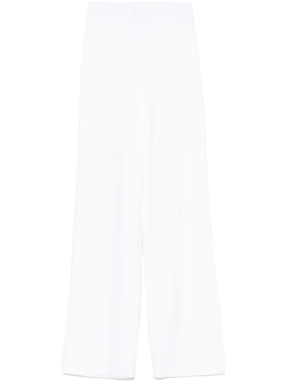 Knitted Straight-Leg Trousers
