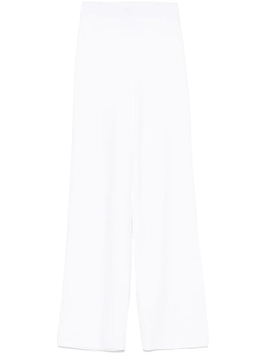 Knitted Straight-Leg Trousers