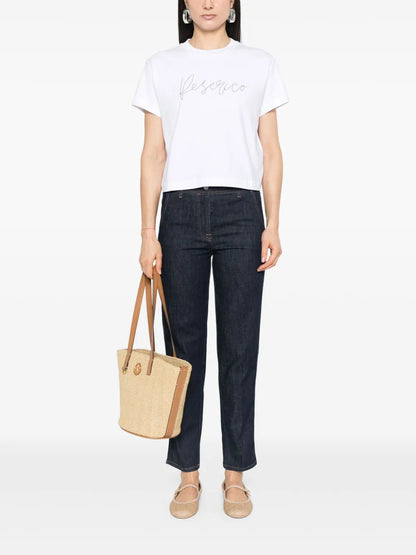 Logo-Embroidered Cotton T-Shirt