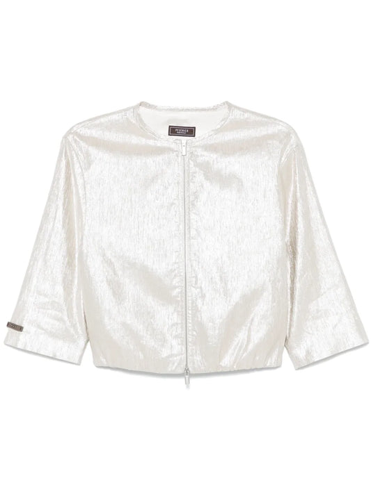Metallic-Effect Jacket