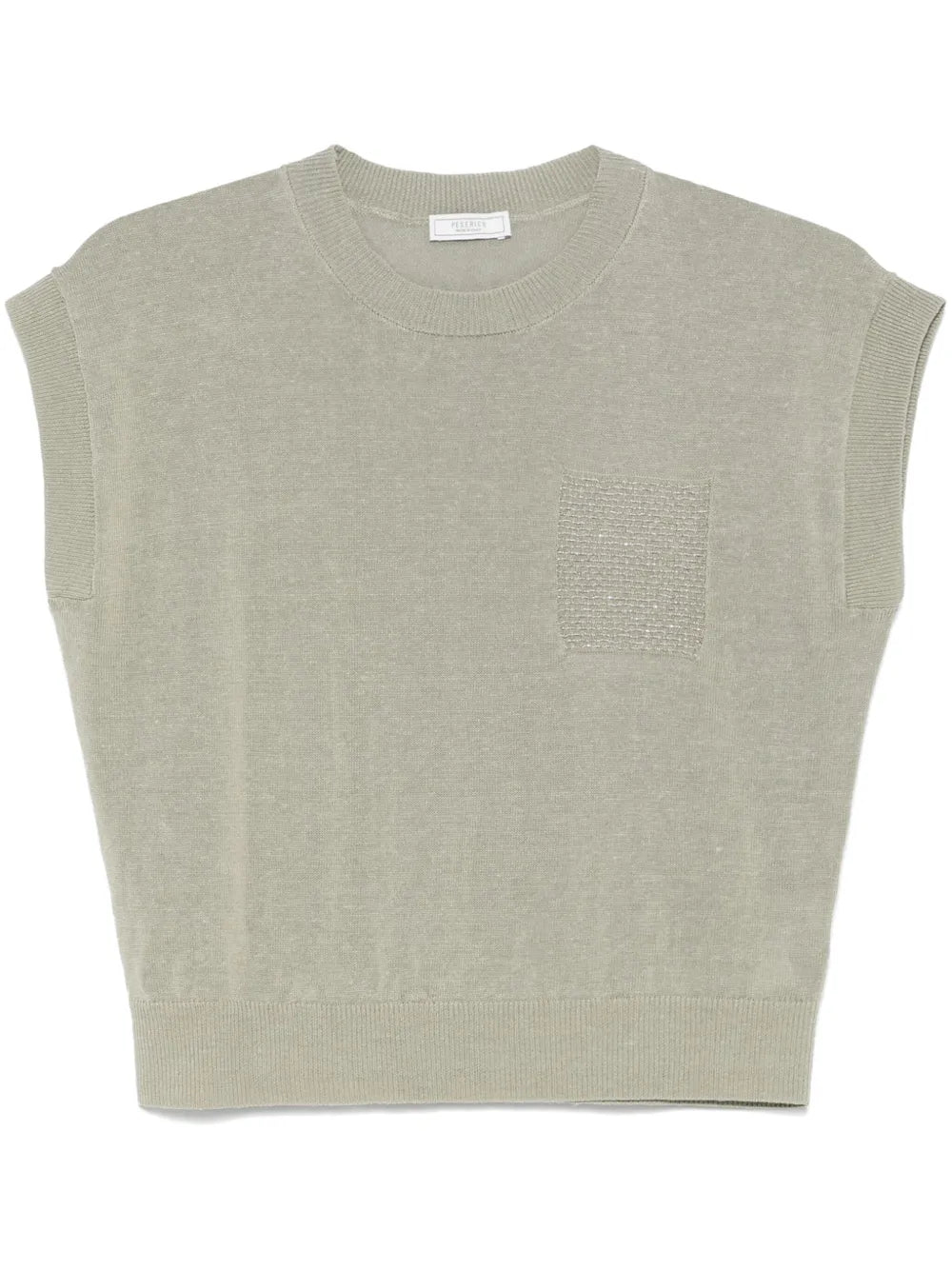 Punto Luce-Chain Knitted Vest