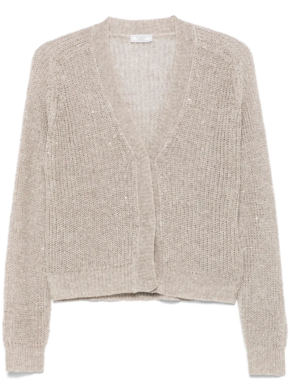 Sequin-Embellished Cardigan