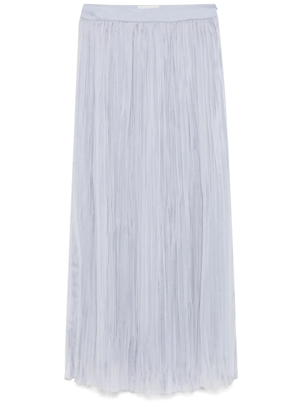 Plissé Midi Skirt