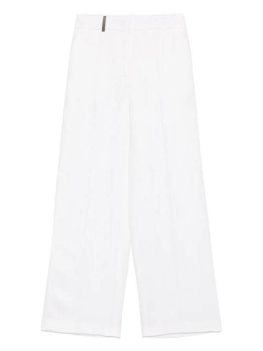 Straight-Leg Trousers