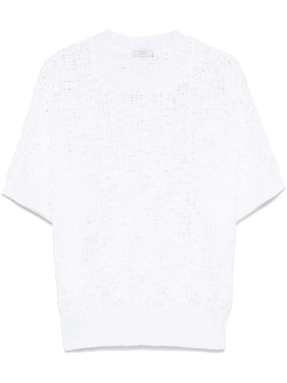 Crochet-Knit Sweater
