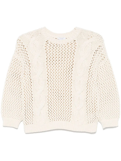 Cotton Tricot Sweater