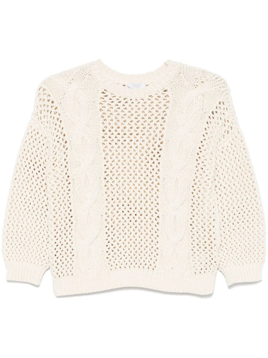 Cotton Tricot Sweater