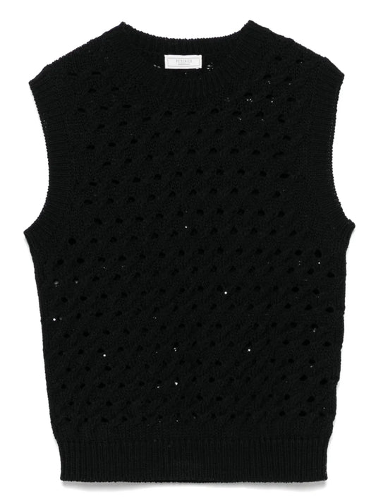 Open-Knit Tank Top
