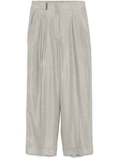 Pleated Trousers