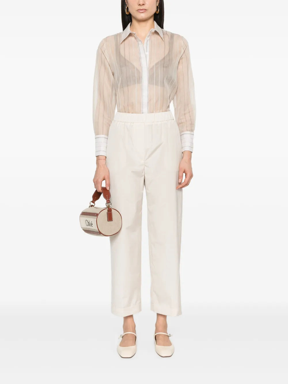 Straight-Leg Trousers