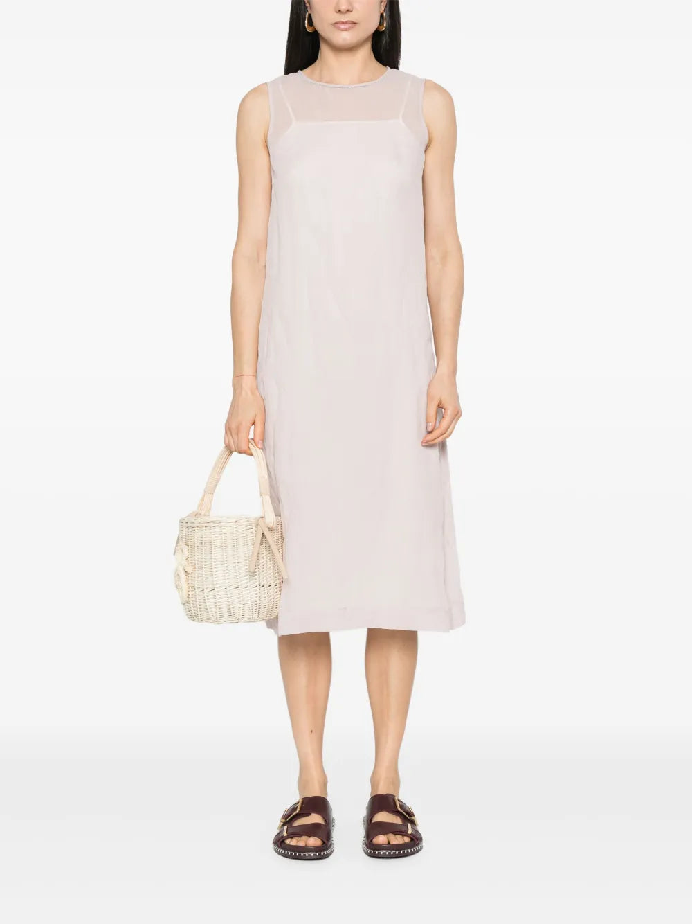 Punto Luce-Chain Midi Dress