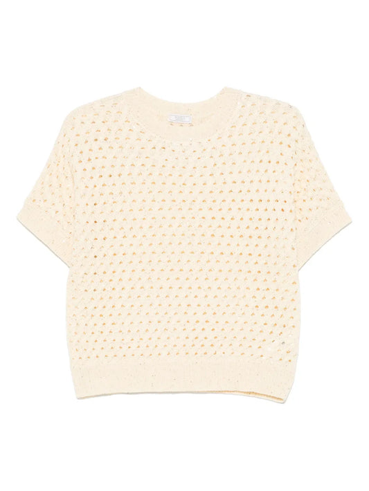 Sequin-Embellished Top