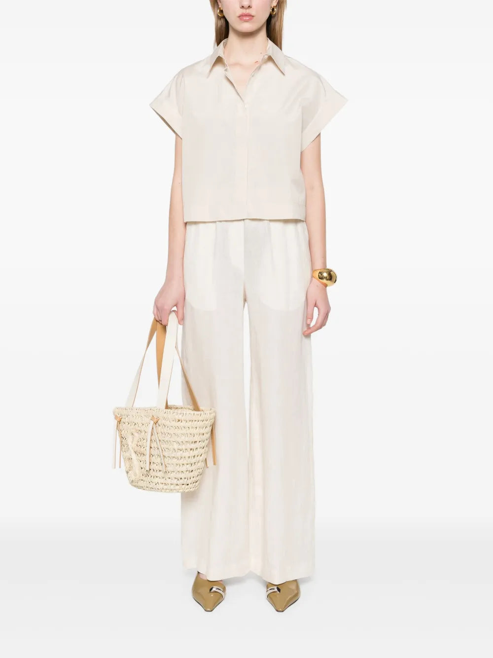 Bead-Embellished Shirt