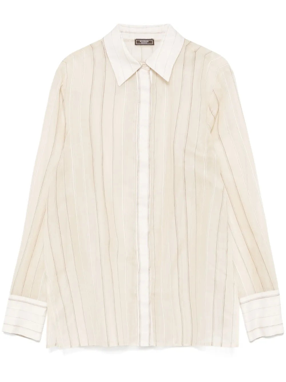 Striped Organza Shirt
