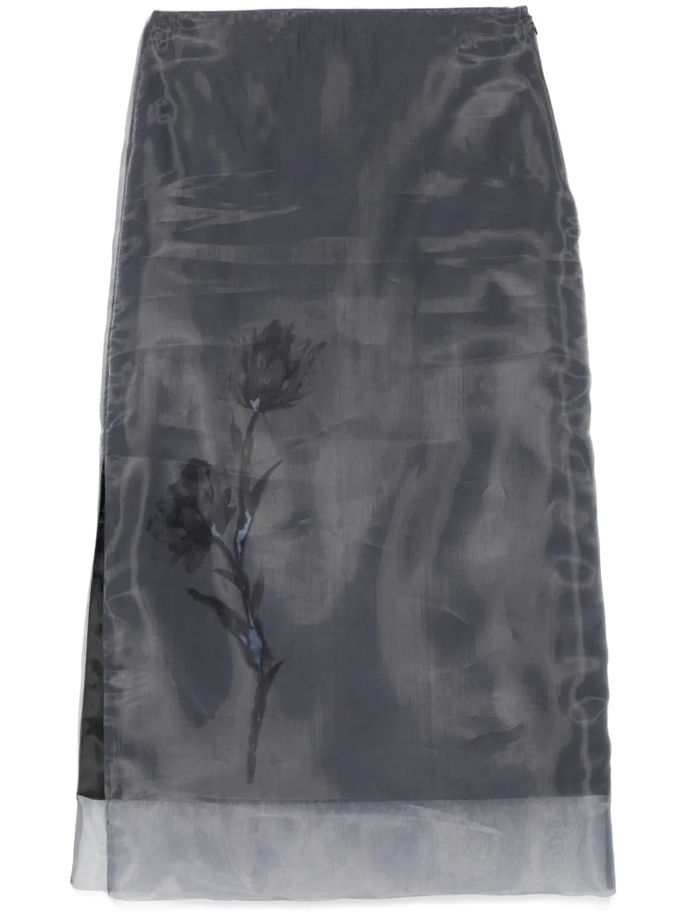 Organza Midi Skirt