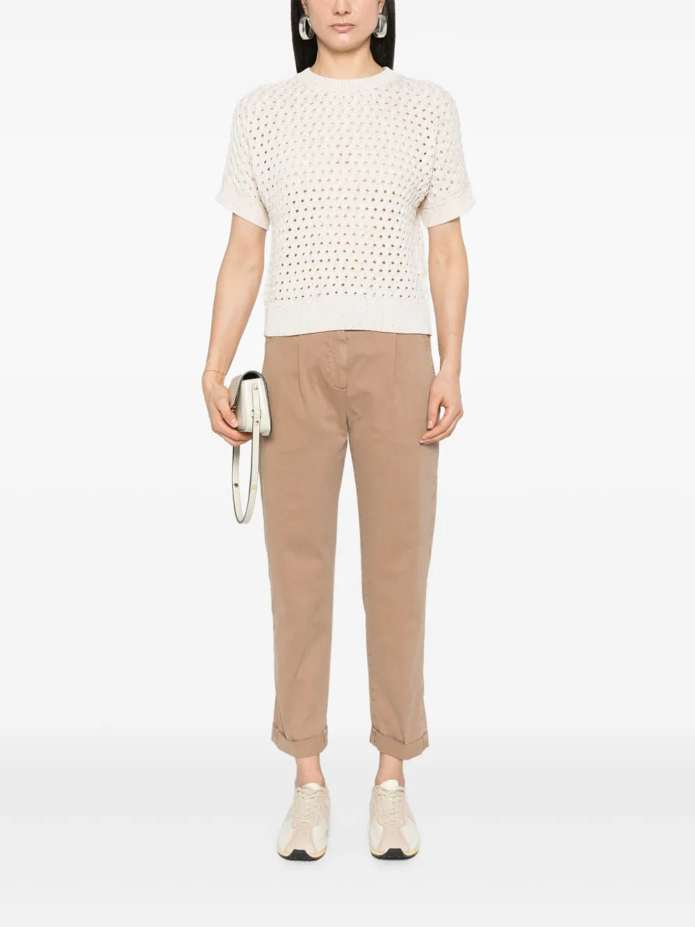 Sequin-Embellished Top