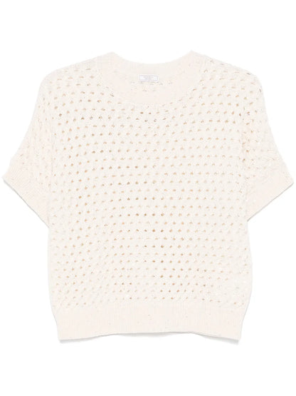 Sequin-Embellished Top