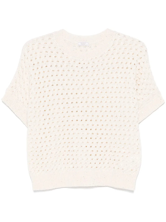 Sequin-Embellished Top