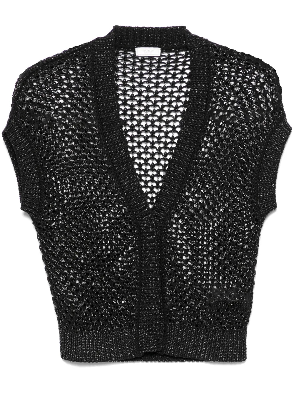 Tricot-Knit Cardigan
