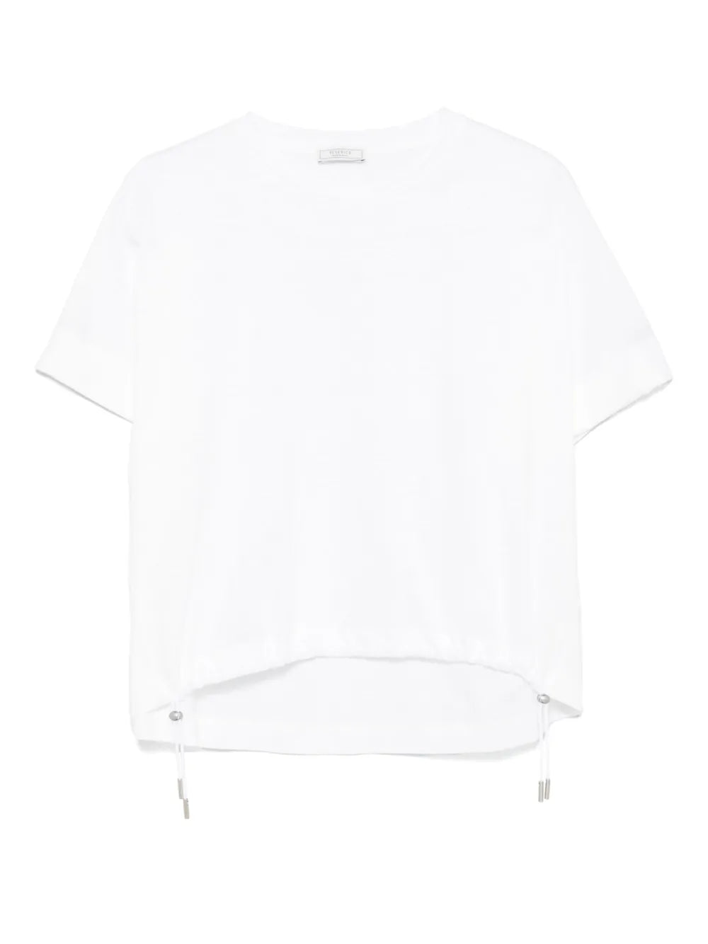 Drawstring-Hem T-Shirt