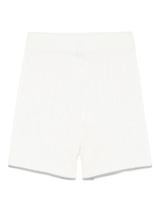 Cable-Knit Shorts
