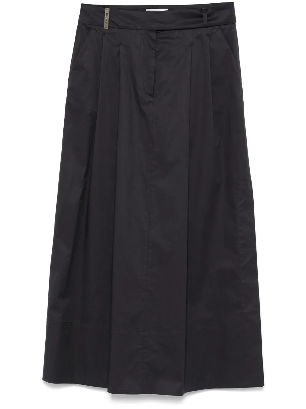 Pleated Maxi Skirt