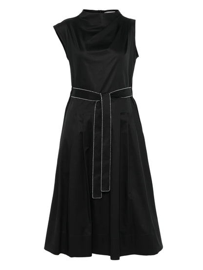 Belted Midi Dress