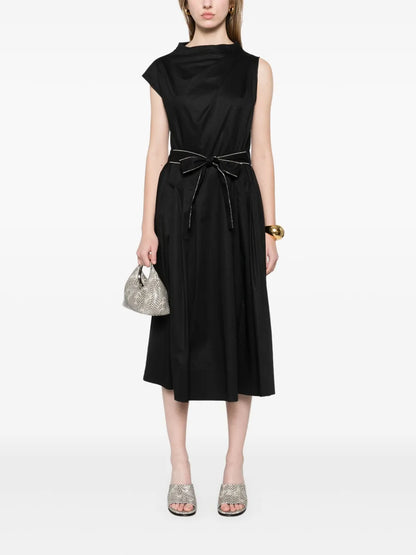 Belted Midi Dress