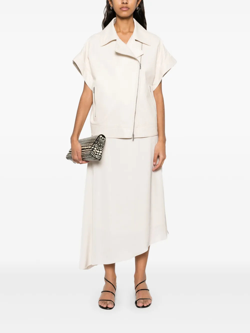 Satin Midi Skirt
