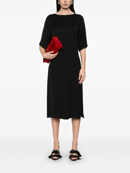 Satin Midi Dress
