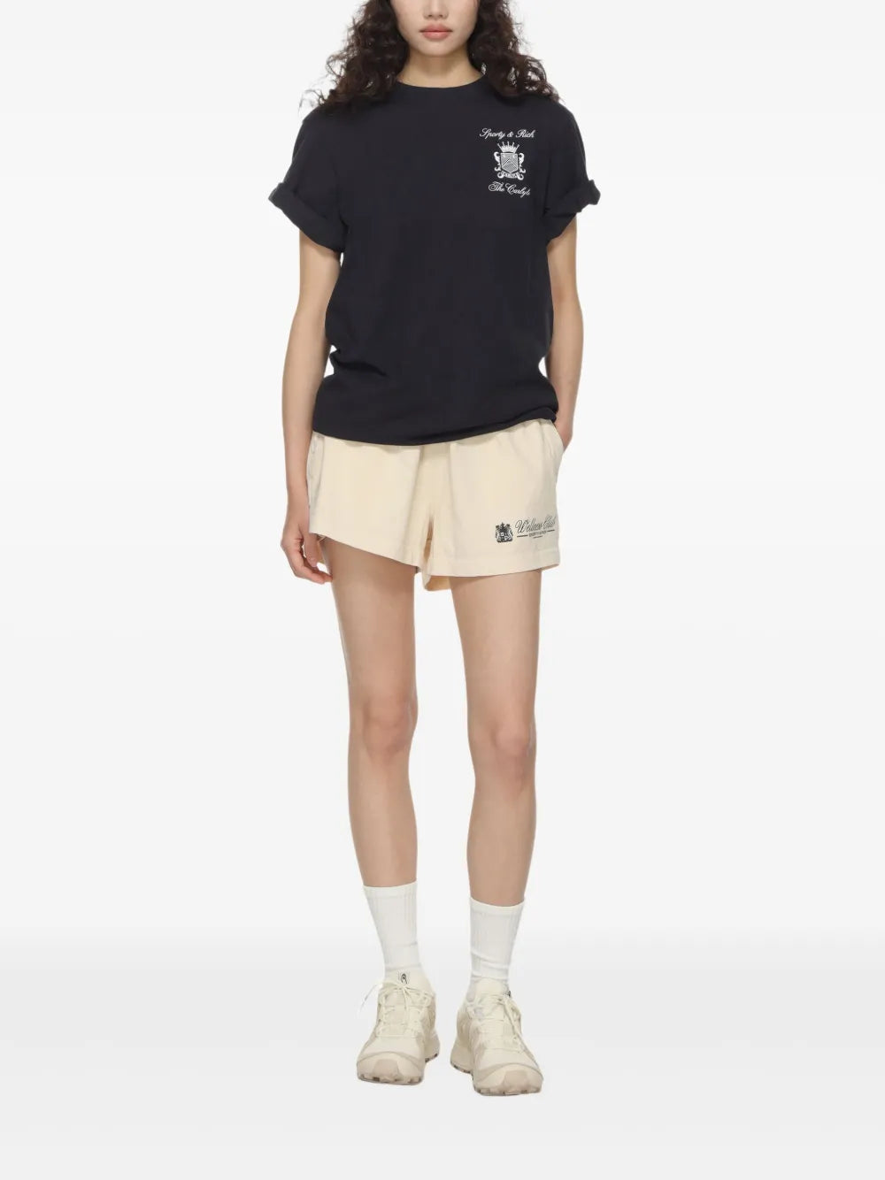 Printed Cotton Shorts