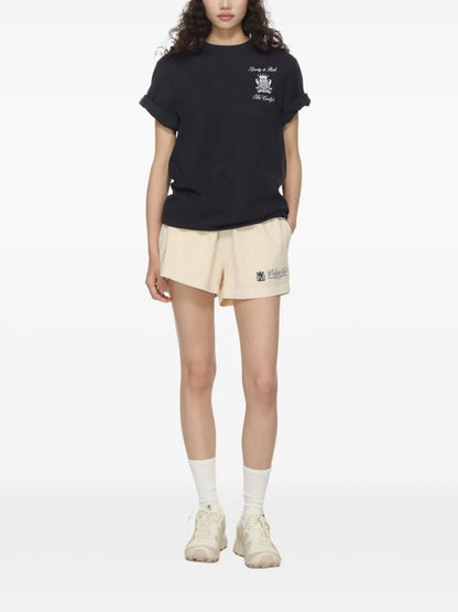 Printed Cotton Shorts