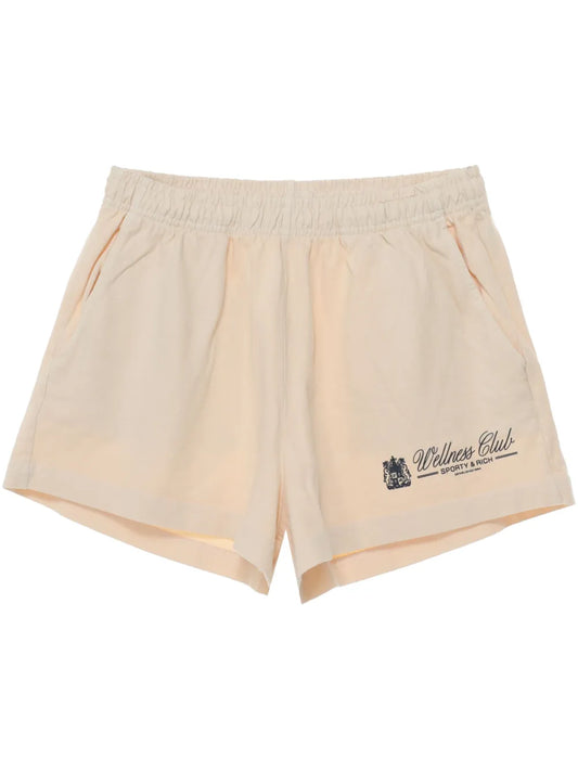 Printed Cotton Shorts