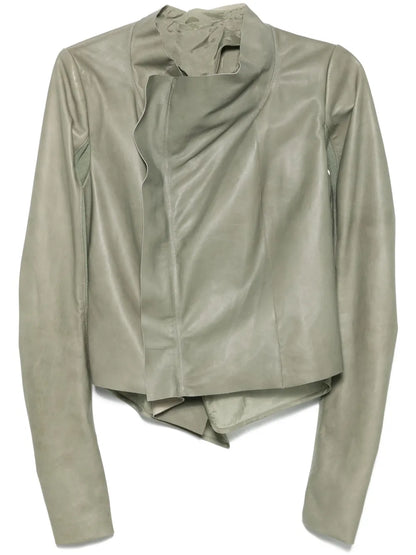 Low-Neck Biker Jacket