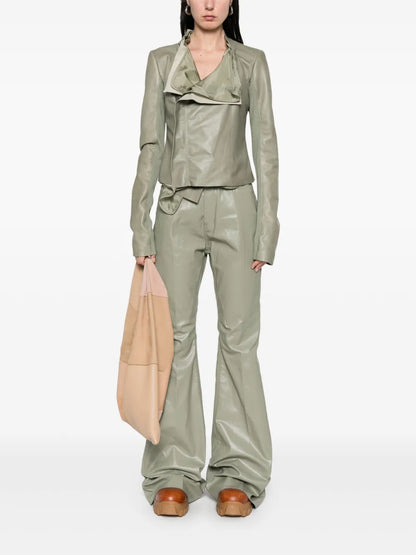 Low-Neck Biker Jacket