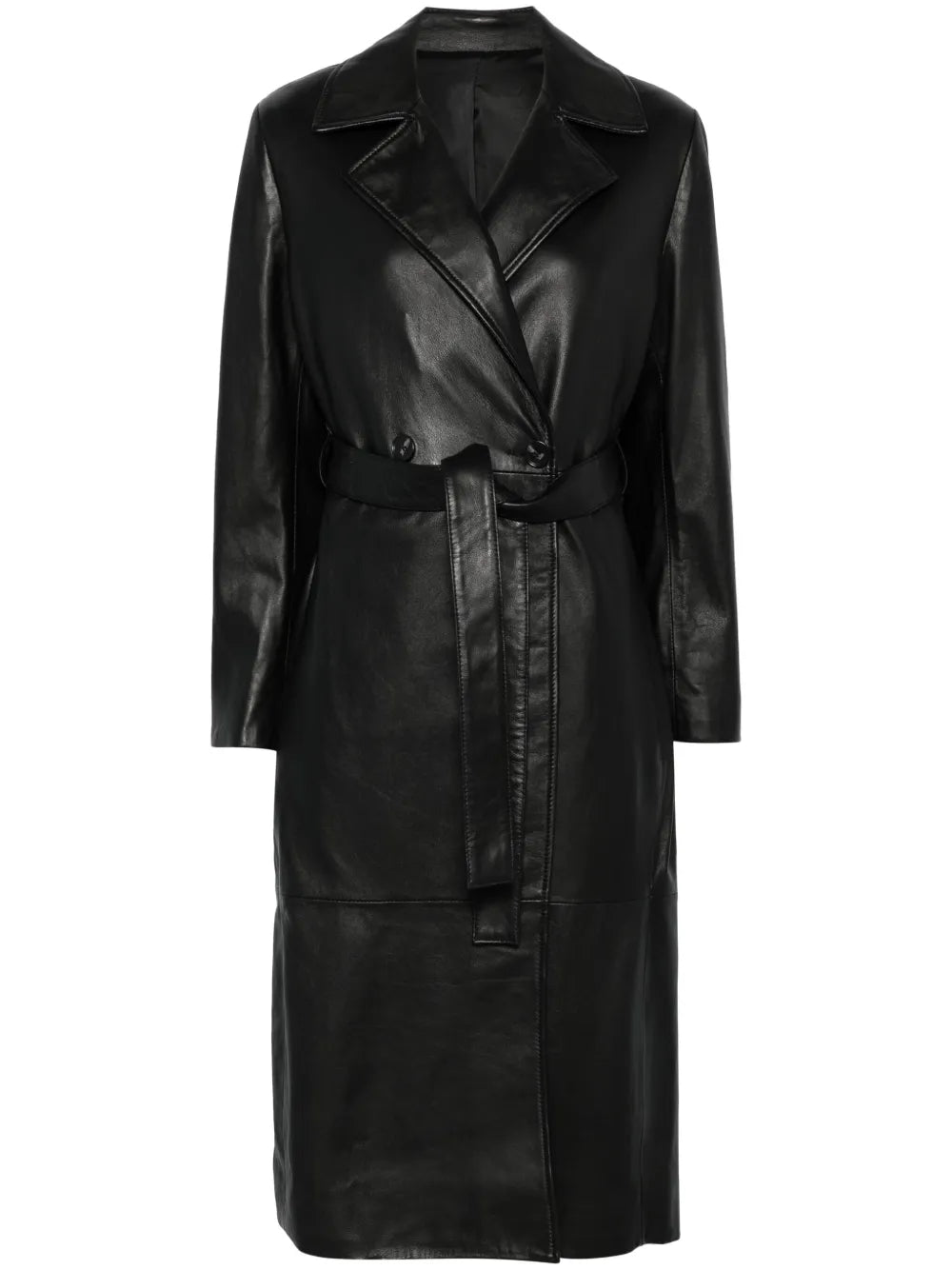 Leather Trench Coat