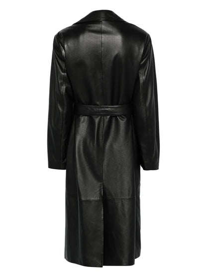 Leather Trench Coat