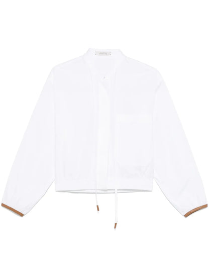 Poplin Power Blouse