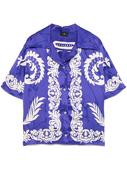 Floral-Print Shirt