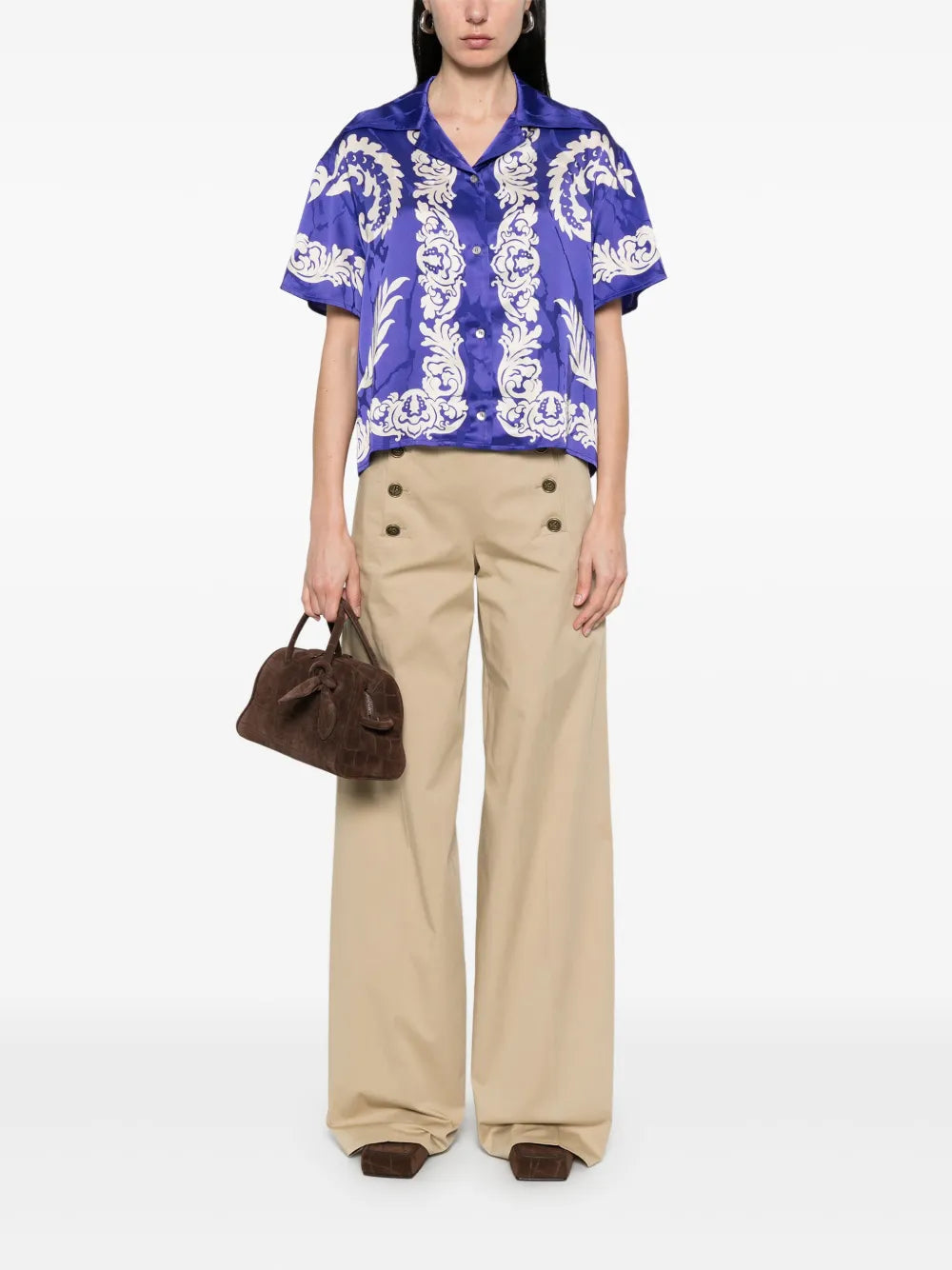 Floral-Print Shirt