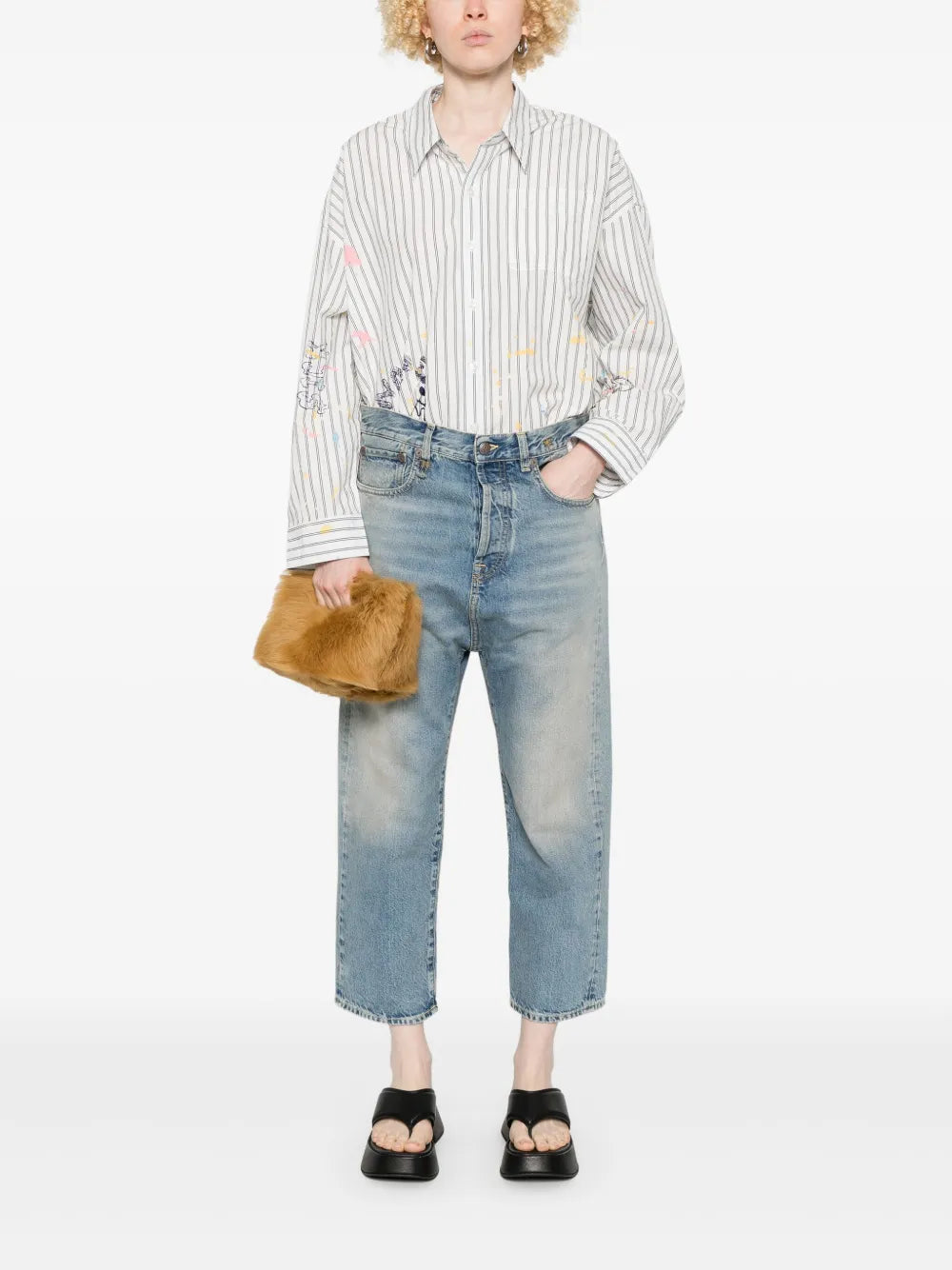 Drop-Crotch Jeans