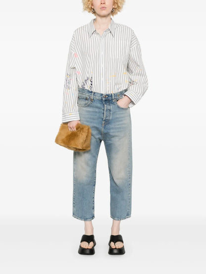 Drop-Crotch Jeans
