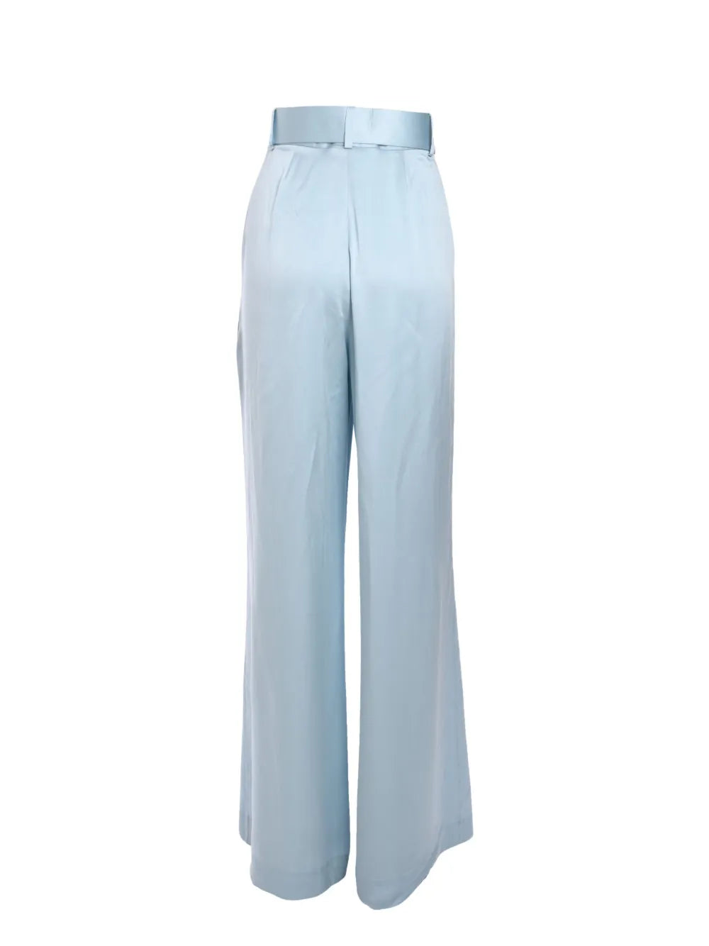 Pleated Silk Trousers