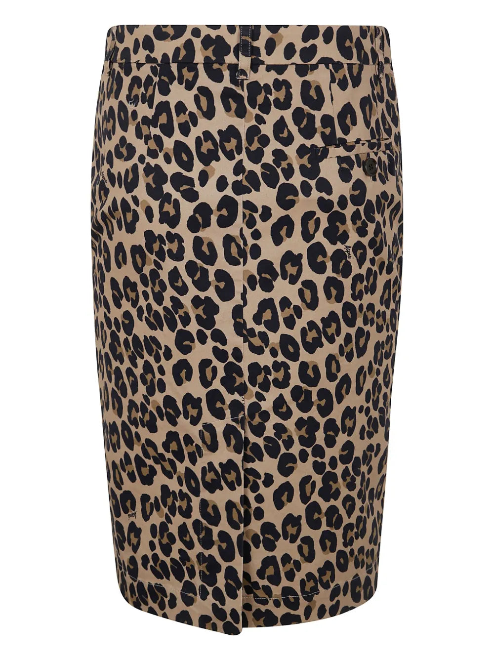 Leopard-Print Skirt