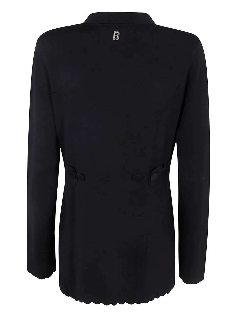 Scallop-Edge Blazer