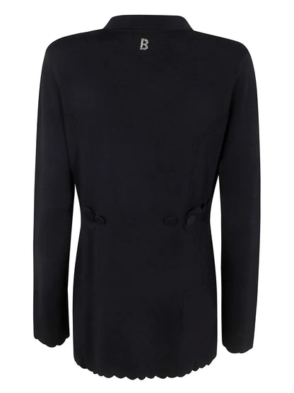Scallop-Edge Blazer