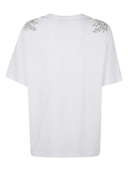 Crystal-Embellished T-Shirt
